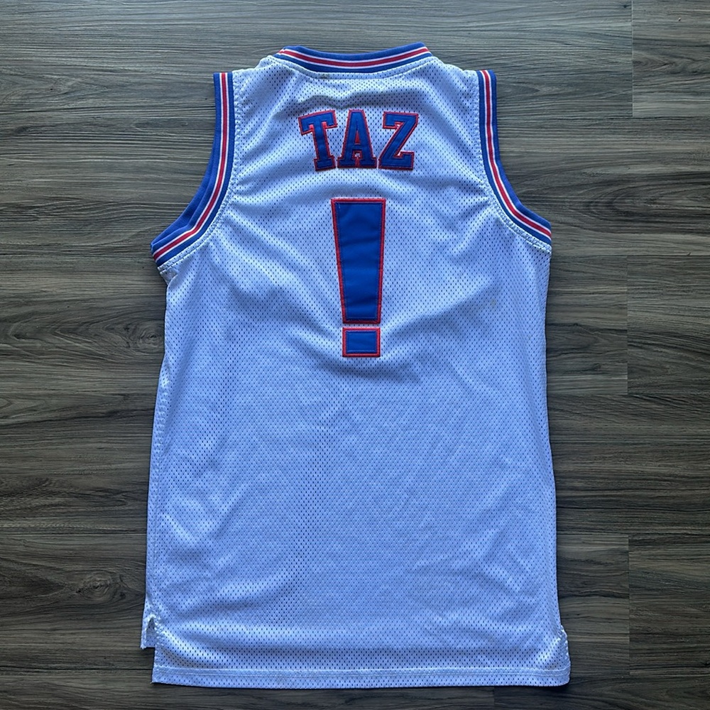 Vintage Looney Tunes Tune Squad Space Jam Taz Jersey